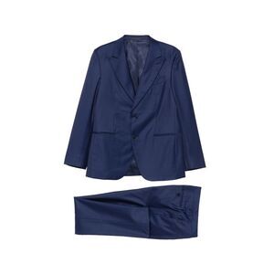 Caruso Blue Suits - Single Breasted Suits Men